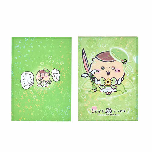 Chiikawa Super Magical Chiikawa Holographic Clear File (Kurimanju)