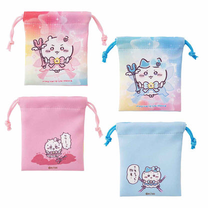 ちいかわ 超まじかるちいかわ 2個セットミニ巾着（ちいかわとハチワレ）