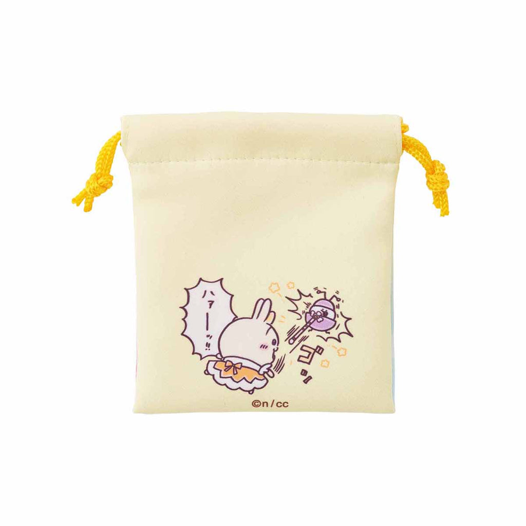 Chikawa Super Makikaru Chikawa 2 pieces Mini Drawstring (Rabbit and Momonga)