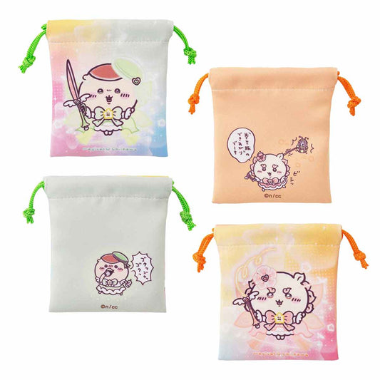 Chiikawa Super Magical Chiikawa 2-Piece Mini Drawstring Bags (Kurimanju & Shisa)