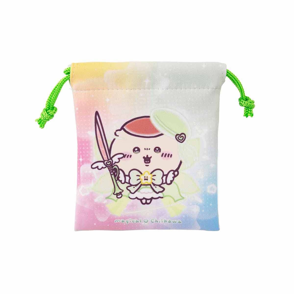 Chiikawa Super Magical Chiikawa 2-Piece Mini Drawstring Bags (Kurimanju & Shisa)