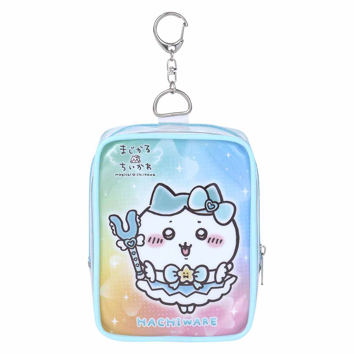 Chiikawa Super Magical Chiikawa Mascot-Friendly Clear Pouch (Hachiware)