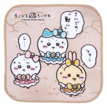 ちいかわ 超まじかるちいかわ スクエア3枚セットタオル