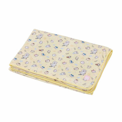Chiikawa Large Warm Blanket (Pastel Yellow)