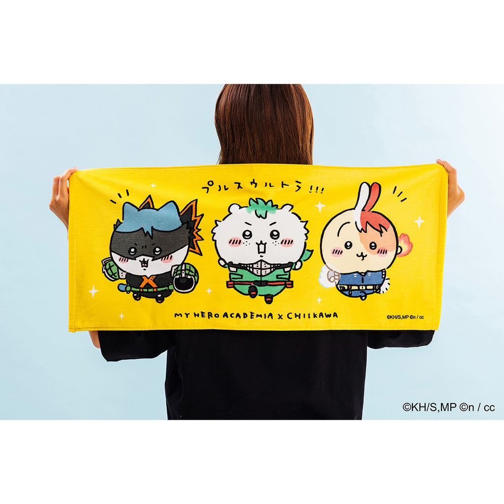 My Hero Academia x Chiikawa Face Towel (Prus Ultra !!!)