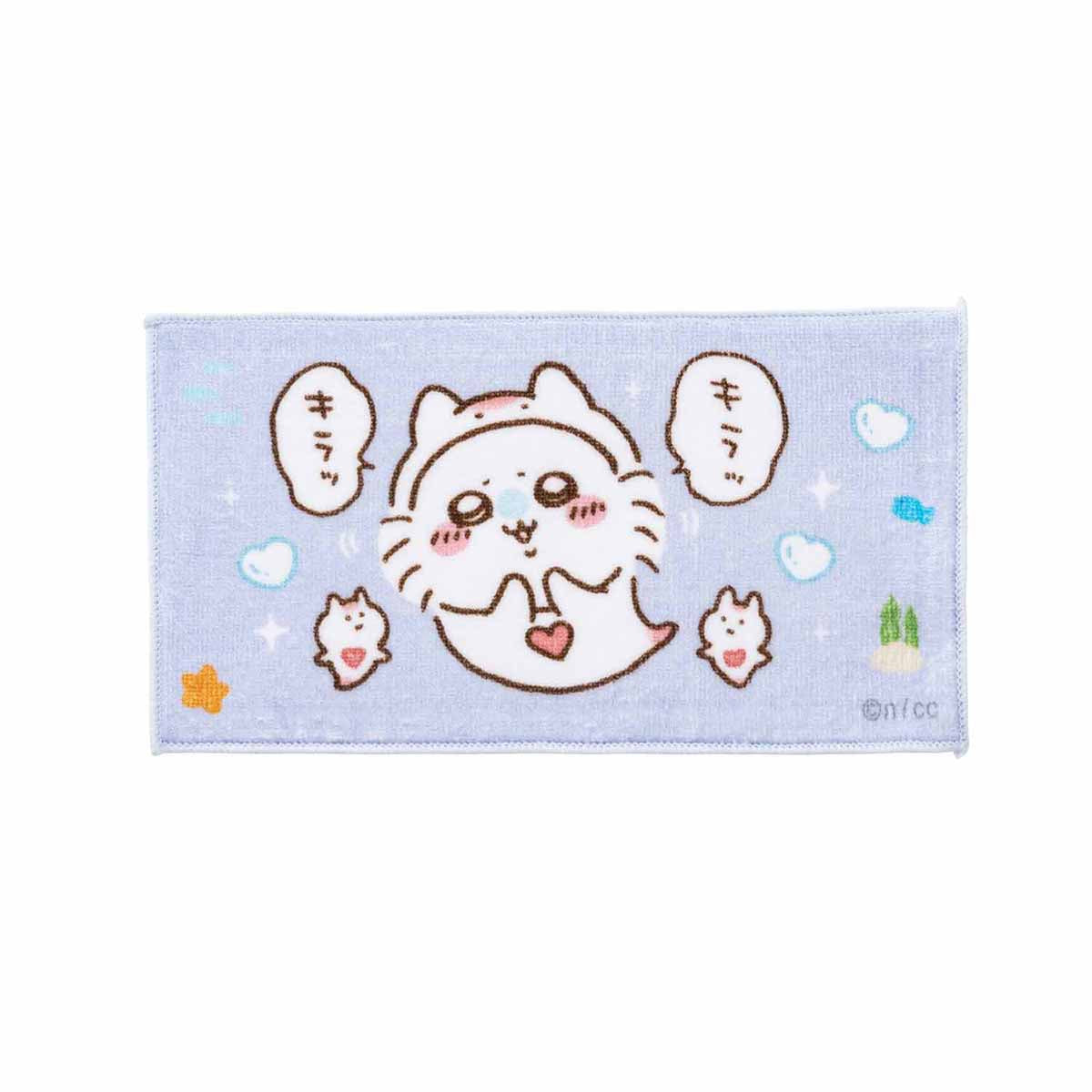 吉伊卡哇水族館 3件套毛巾（鯨魚帽）