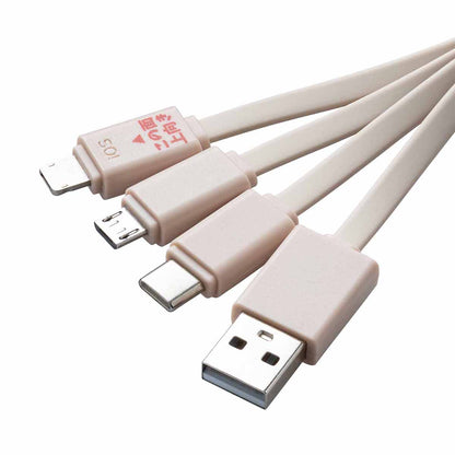 吉伊卡哇 臉部多功能充電線（海獺）