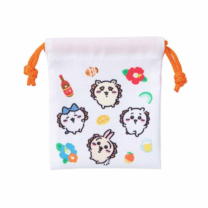 Chiikawa Shisa Festival!!! Convenient Mini Drawstring Bag 2-Piece Set