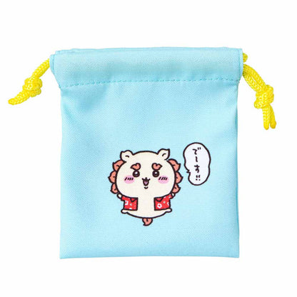 Chiikawa Shisa Festival!!! Convenient Mini Drawstring Bag 2-Piece Set