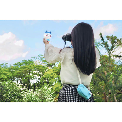 ちいかわ お出かけ楽しみ！な お座りミニぬいぐるみ（ハチワレ）