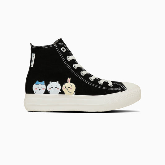 치이카와 CONVERSE×치이카와 ALL STAR LIGHT PLTS PT HI / CHIIKAWA BLACK [다른 상품과 동시 구매 불가]