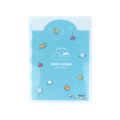 ちいかわ ダイカットクリアファイル5P（フルーツポンチ）