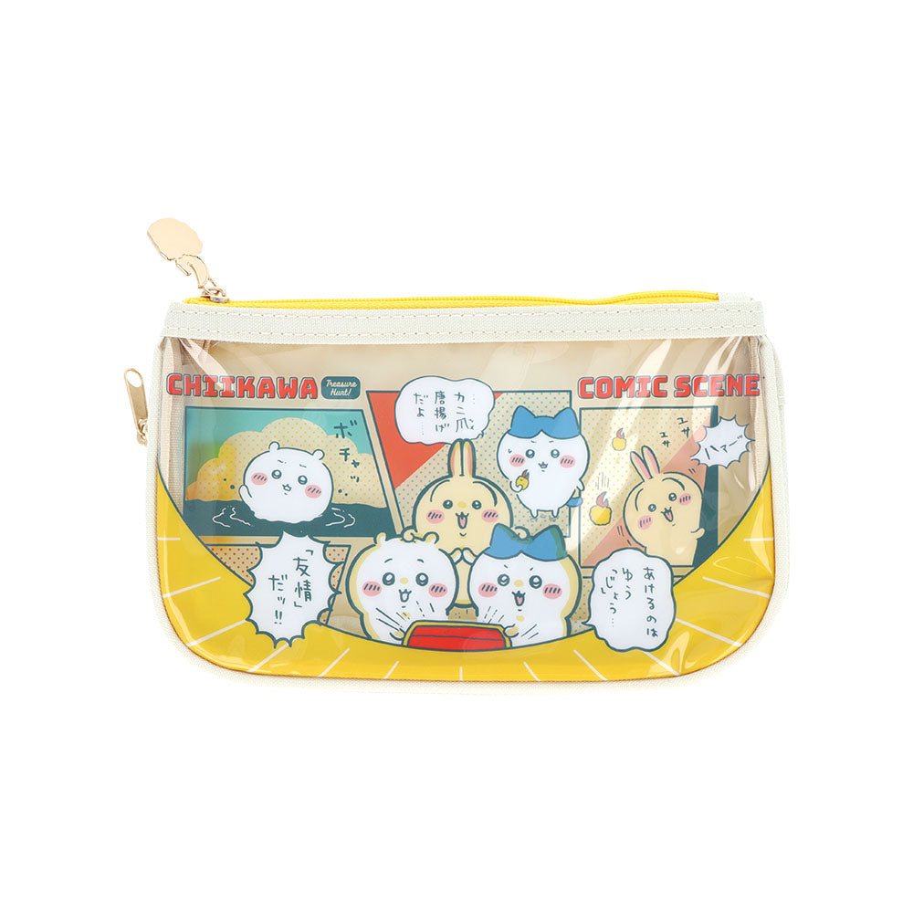 Chiikawa Clear Flat Pen Case (Treasure)