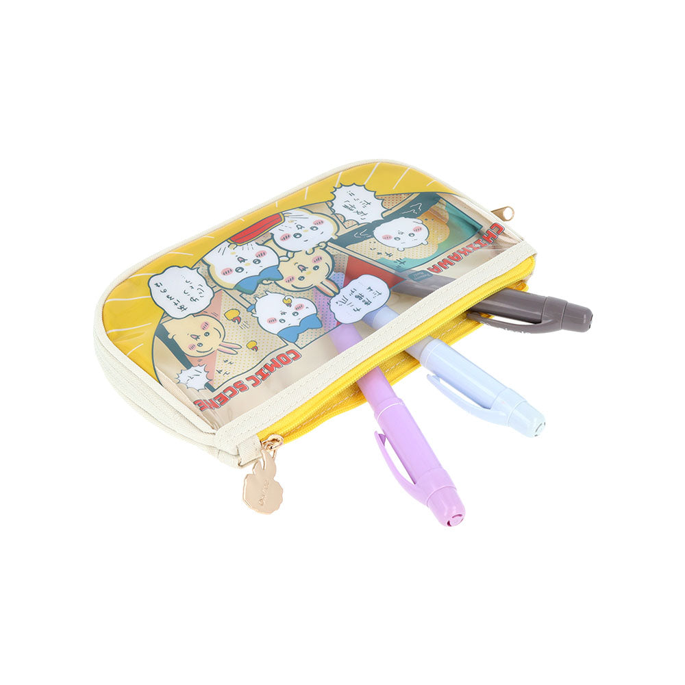 Chiikawa Clear Flat Pen Case (Treasure)