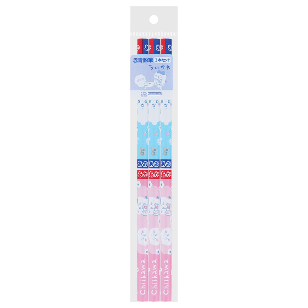 Chikawa Red -blue Pencil (Test) 3 sets