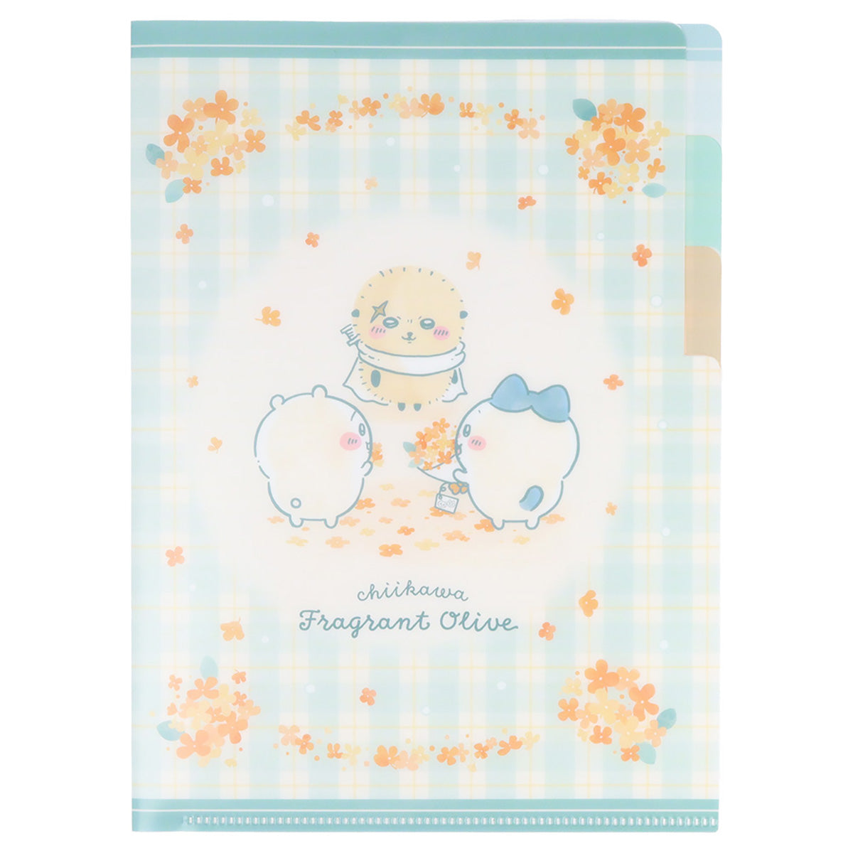 ちいかわ クリアファイルA5 3P（チェック）