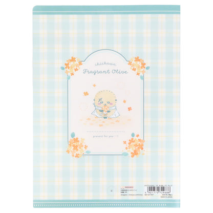ちいかわ クリアファイルA5 3P（チェック）