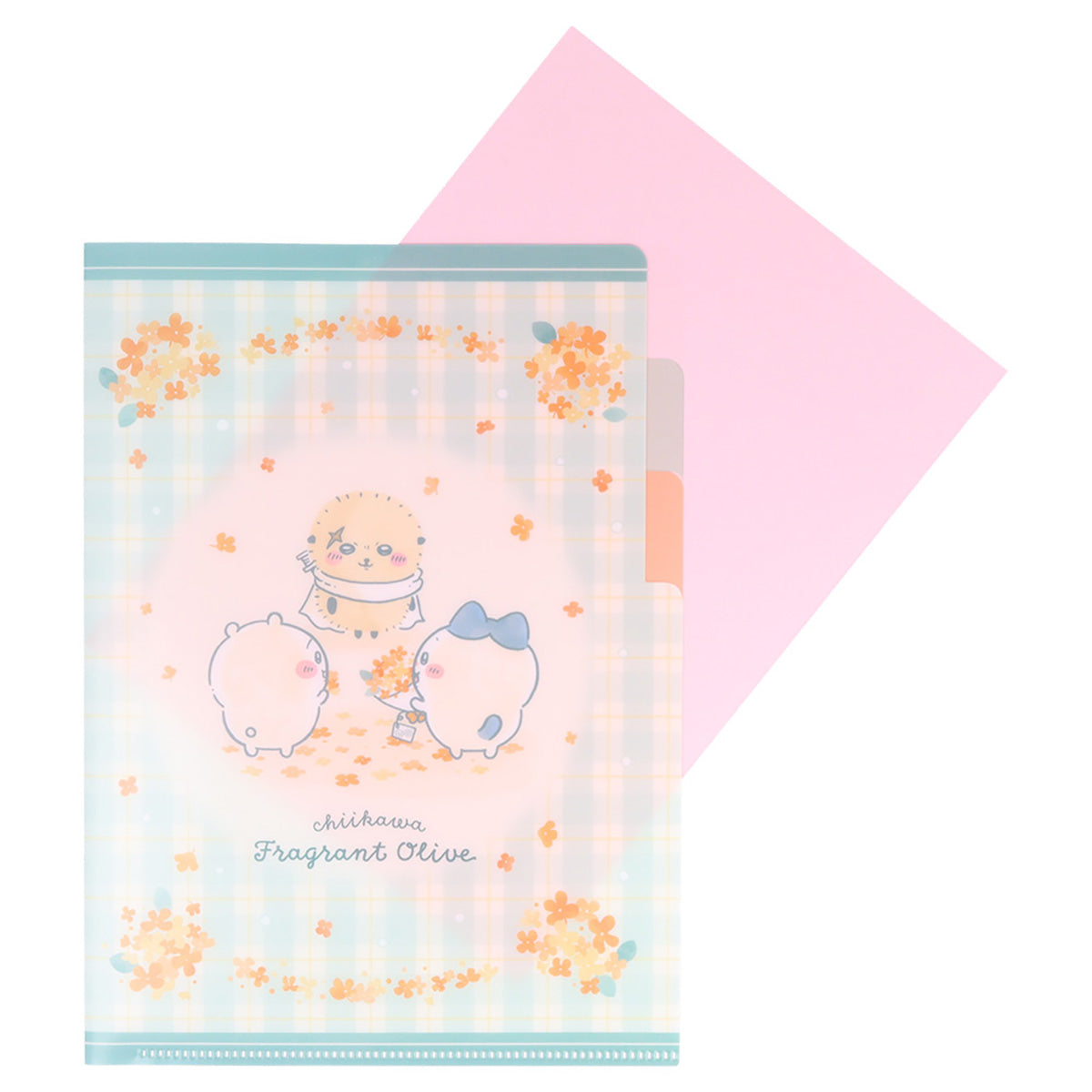 ちいかわ クリアファイルA5 3P（チェック）