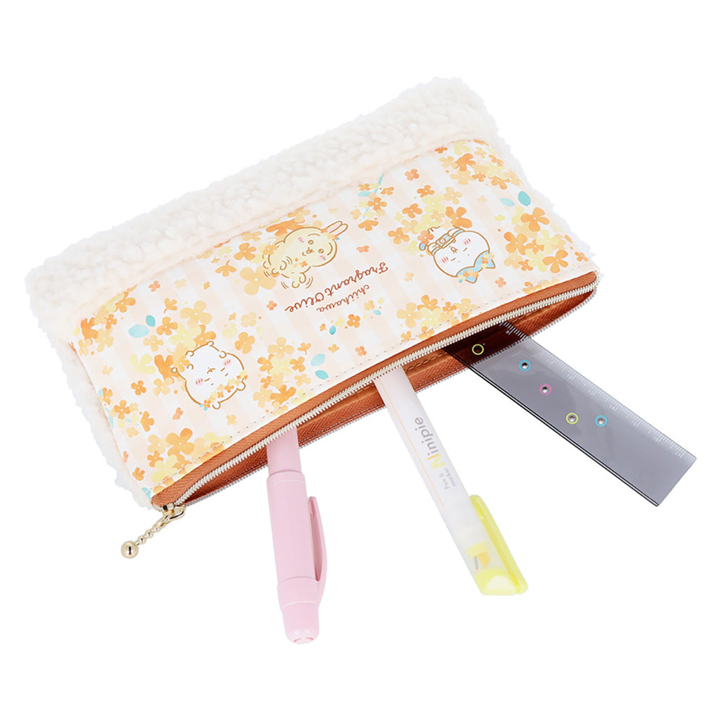 Chiikawa Boa Pen Case (Check)