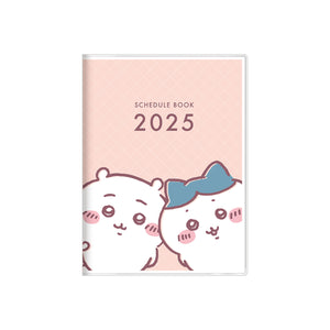 Chiikawa Notebook每月A6 2025（Chikawa＆Hachiware）