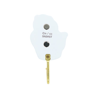 Chiikawa Wooden Magnet Hook (Wonderland Hachiware)