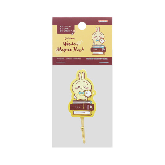 Chiikawa Wooden Magnet Hook (Wonderland Usagi)