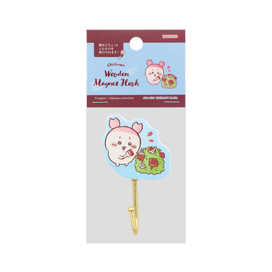 Chiikawa Wooden Magnet Hook (Wonderland Furuhonya)
