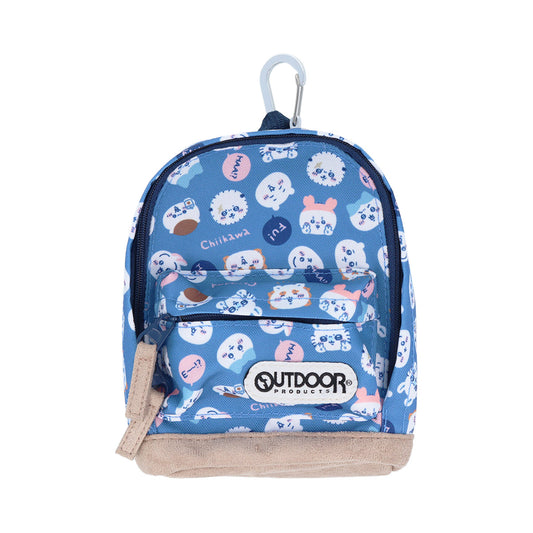 吉伊卡哇 笔袋 BACKPACK 底部绒面 OD28（蓝色）