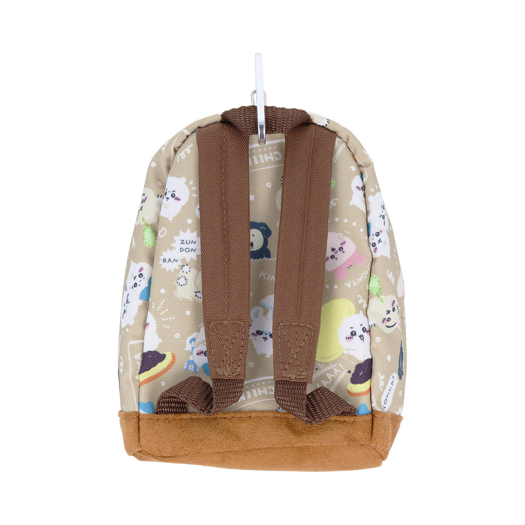 Chiikawa Pen Case Backpack Bottom Swede OD28 (Beige)