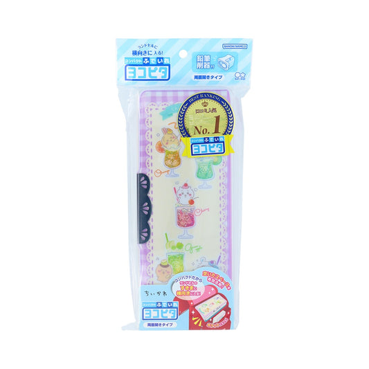 ちいかわ コンパクトふでいれヨコピタ ホログラム（カラフルドリンク）