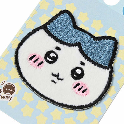 Chiikawa Embroidered Boa Patch (Hachiware Face)