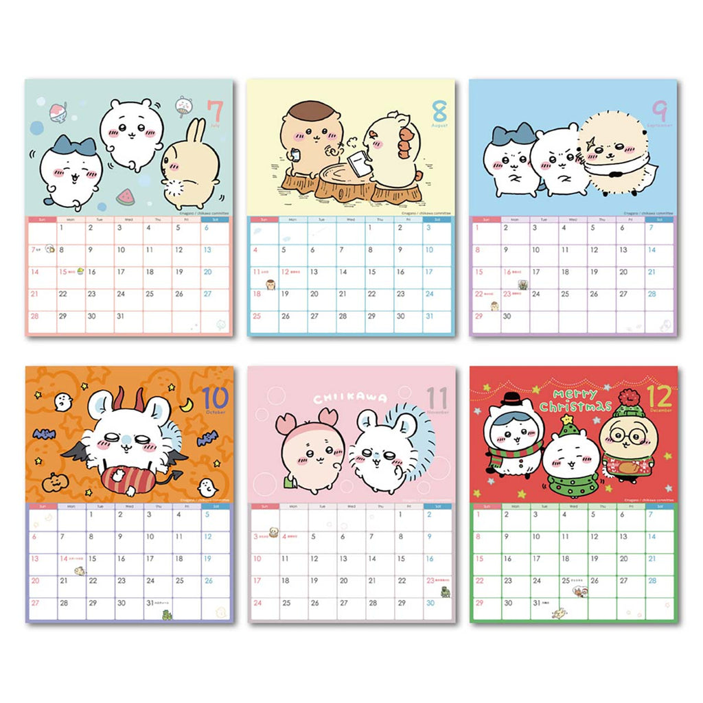 Chiikawa 2024 Wall hanging / desktop calendar