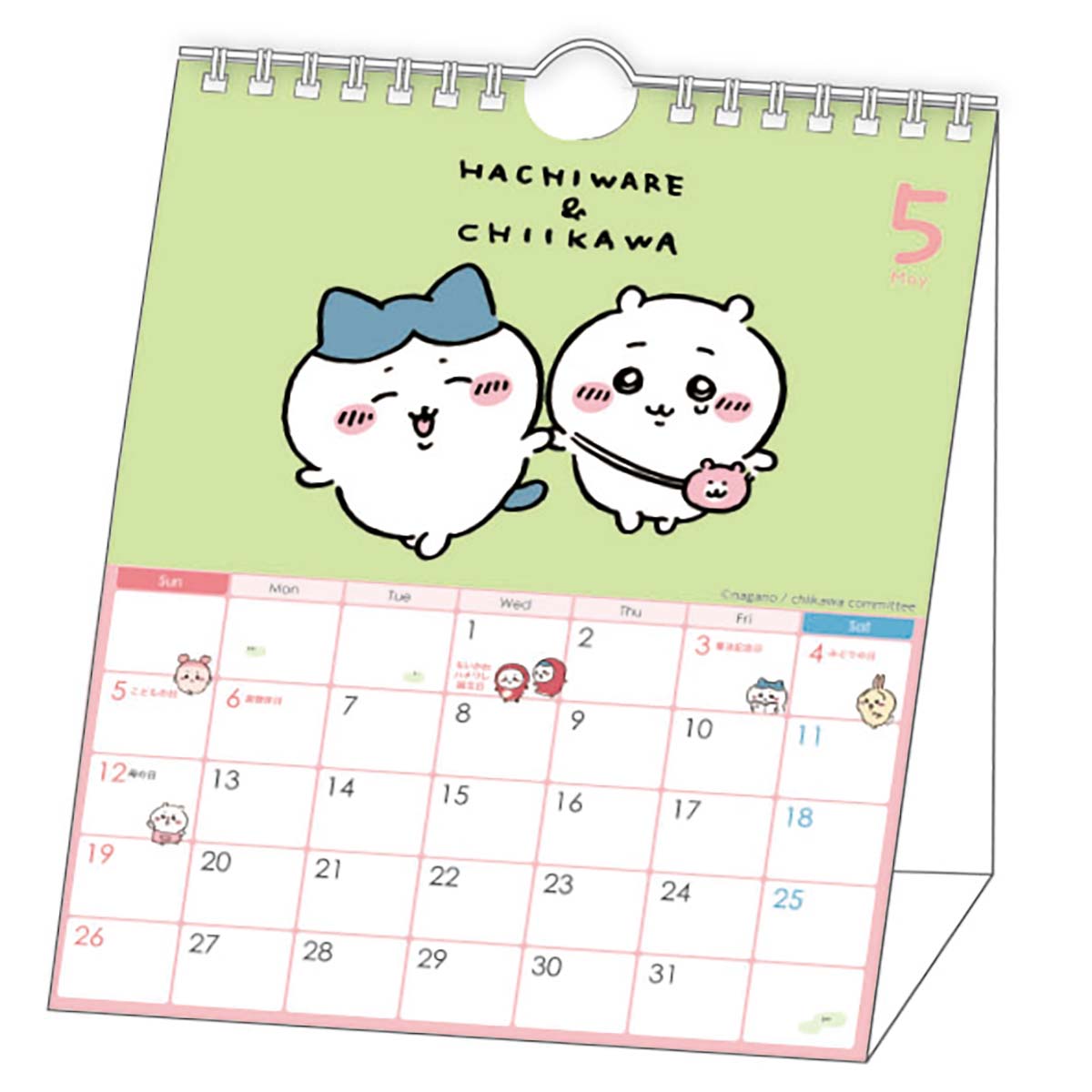 吉伊卡哇 2024年 壁挂/桌面日历
