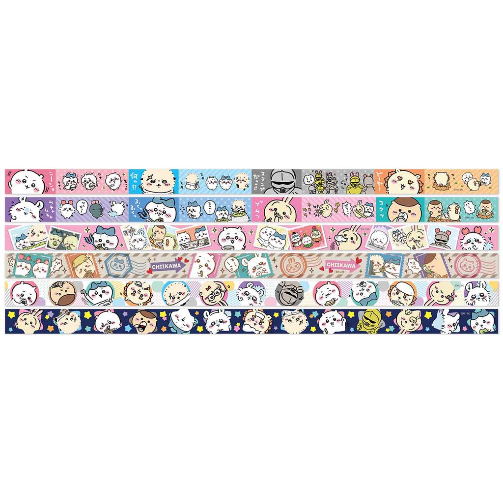 Chiikawa Masking Tape Collection 2 (6 types in total) 1BOX 18 pieces