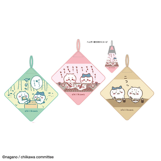 吉伊卡哇 可挂式毛巾3件套（最爱吃东西！）