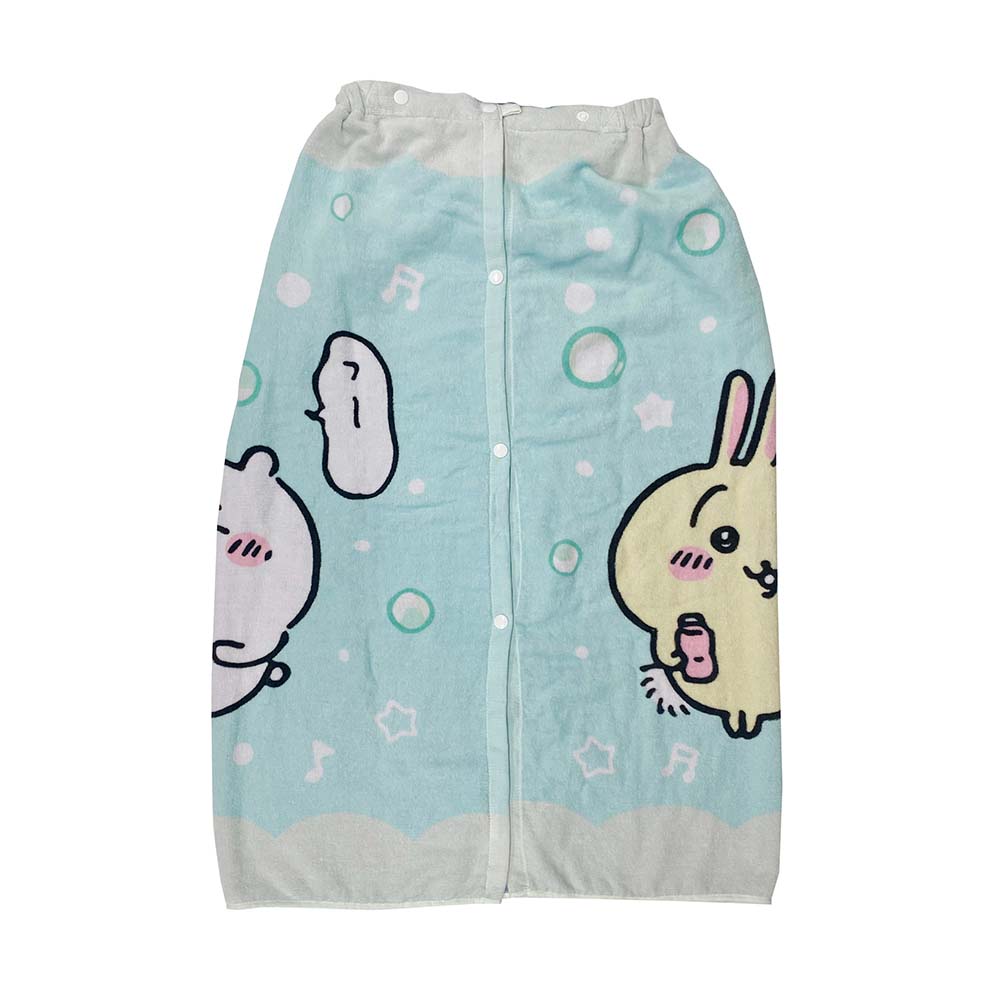 Chiikawa 80cm Length Roll Towel (Fun Soap Bubbles)