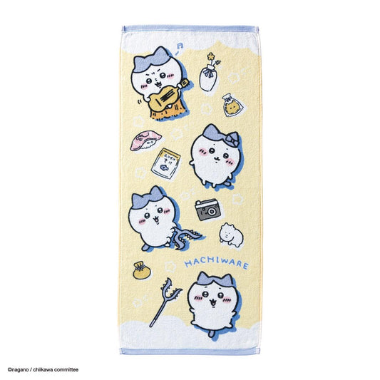 Chiikawa Face Towel (Hachiware Various)