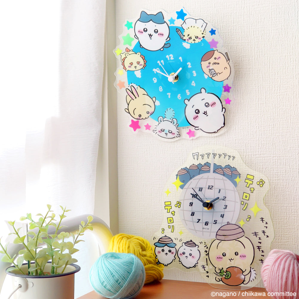 Chiikawa Acrylic Clock (Floating from the Sky)
