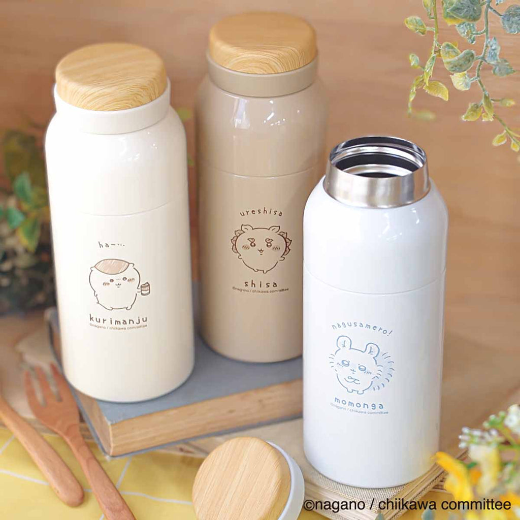 Chikawakori Stainless Steel Bottle (Kurimanju)