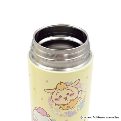 吉伊卡哇 一鍵式不鏽鋼水壺 350ml（花仙子）