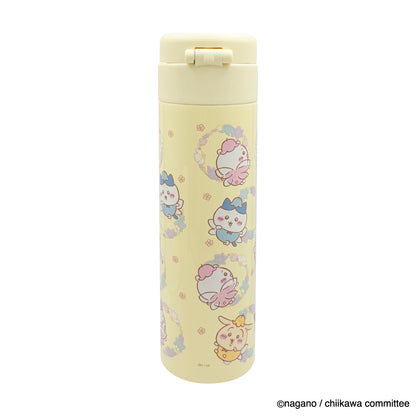 吉伊卡哇 一鍵式不鏽鋼水壺 500ml（花仙子）