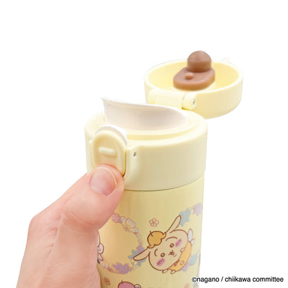 吉伊卡哇 一鍵式不鏽鋼水壺 500ml（花仙子）