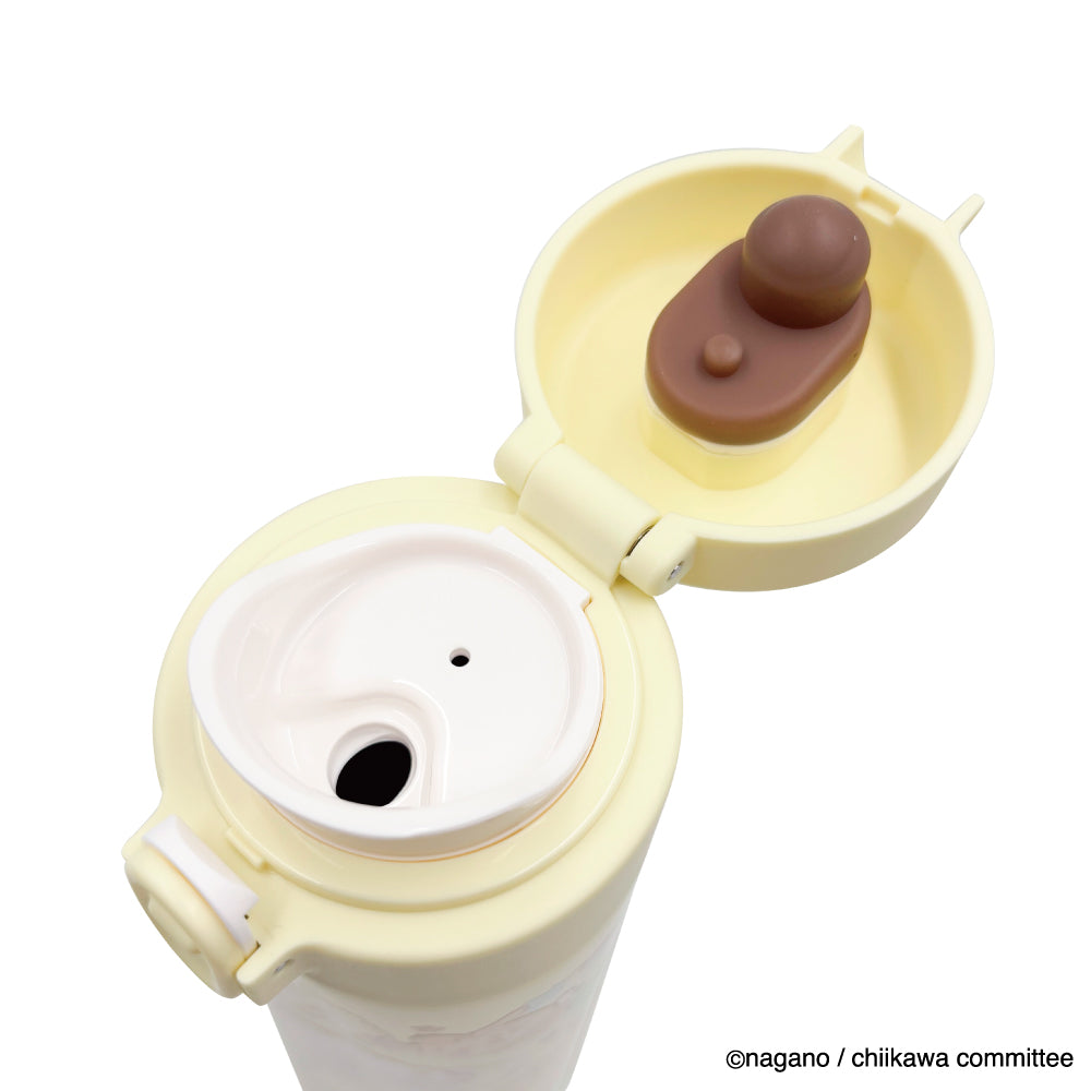 吉伊卡哇 一鍵式不鏽鋼水壺 500ml（花仙子）
