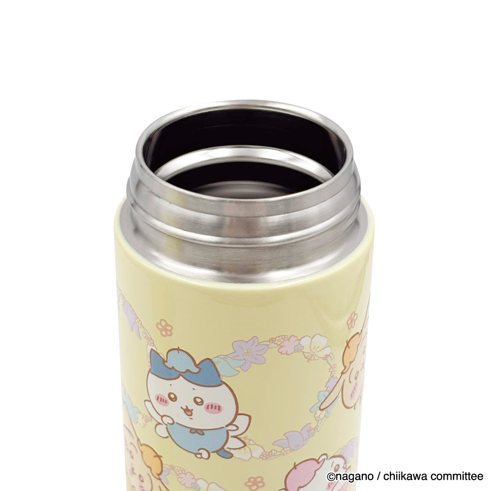 吉伊卡哇 一鍵式不鏽鋼水壺 500ml（花仙子）