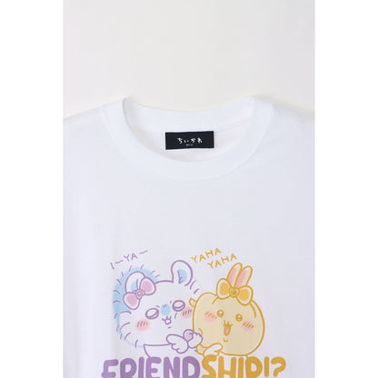 ちいかわ まじかるちいかわ Tシャツ FRIEND SHIP！？ ホワイト