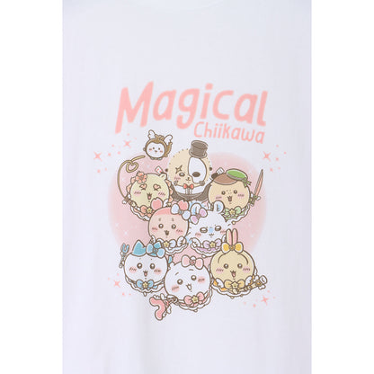 ちいかわ まじかるちいかわ Tシャツ Magical Chiikawa ホワイト