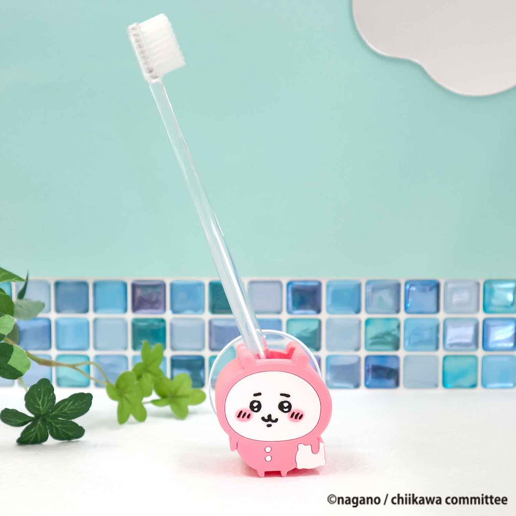 Chikawa toothbrush stand (rabbit pajamas party)