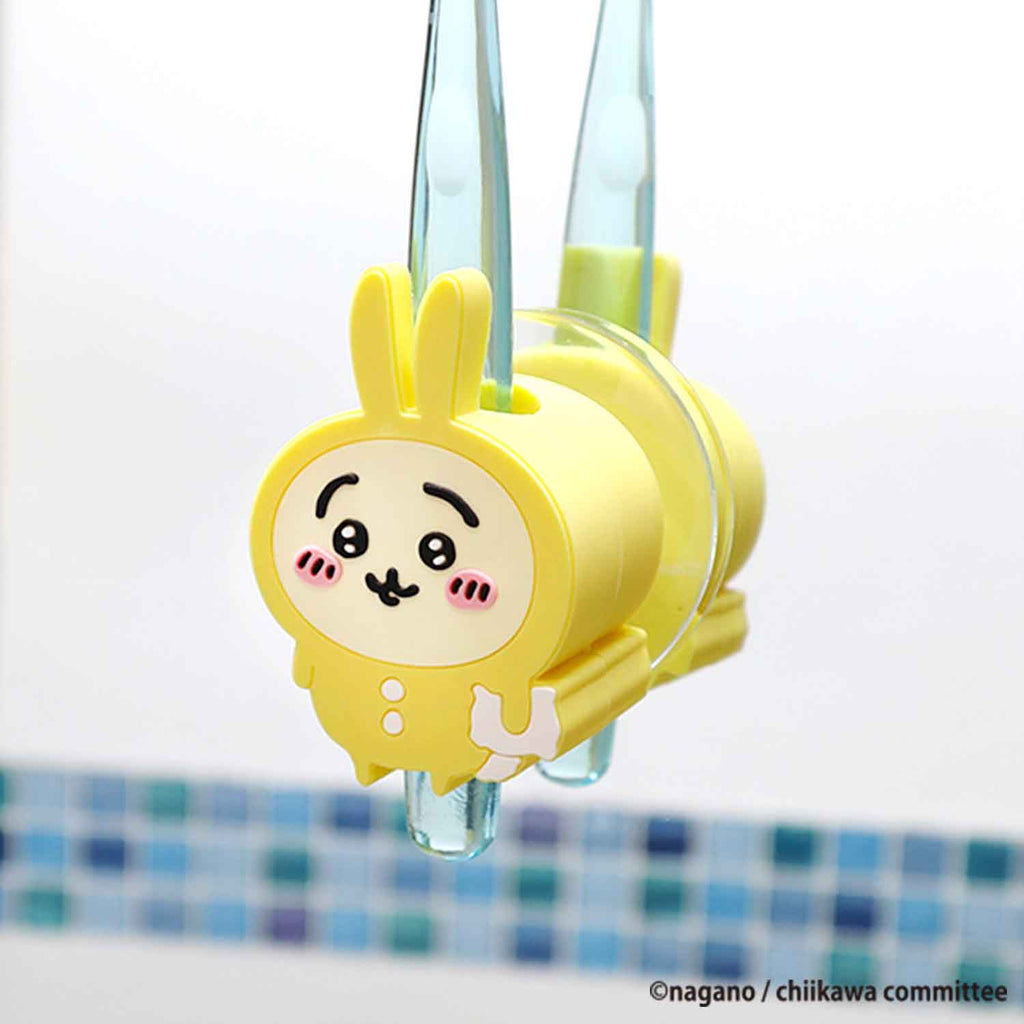 Chikawa toothbrush stand (rabbit pajamas party)