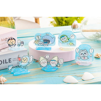 ちいかわ水族館 レイヤーアクリルスタンド（ハチワレ×ウミガメ）