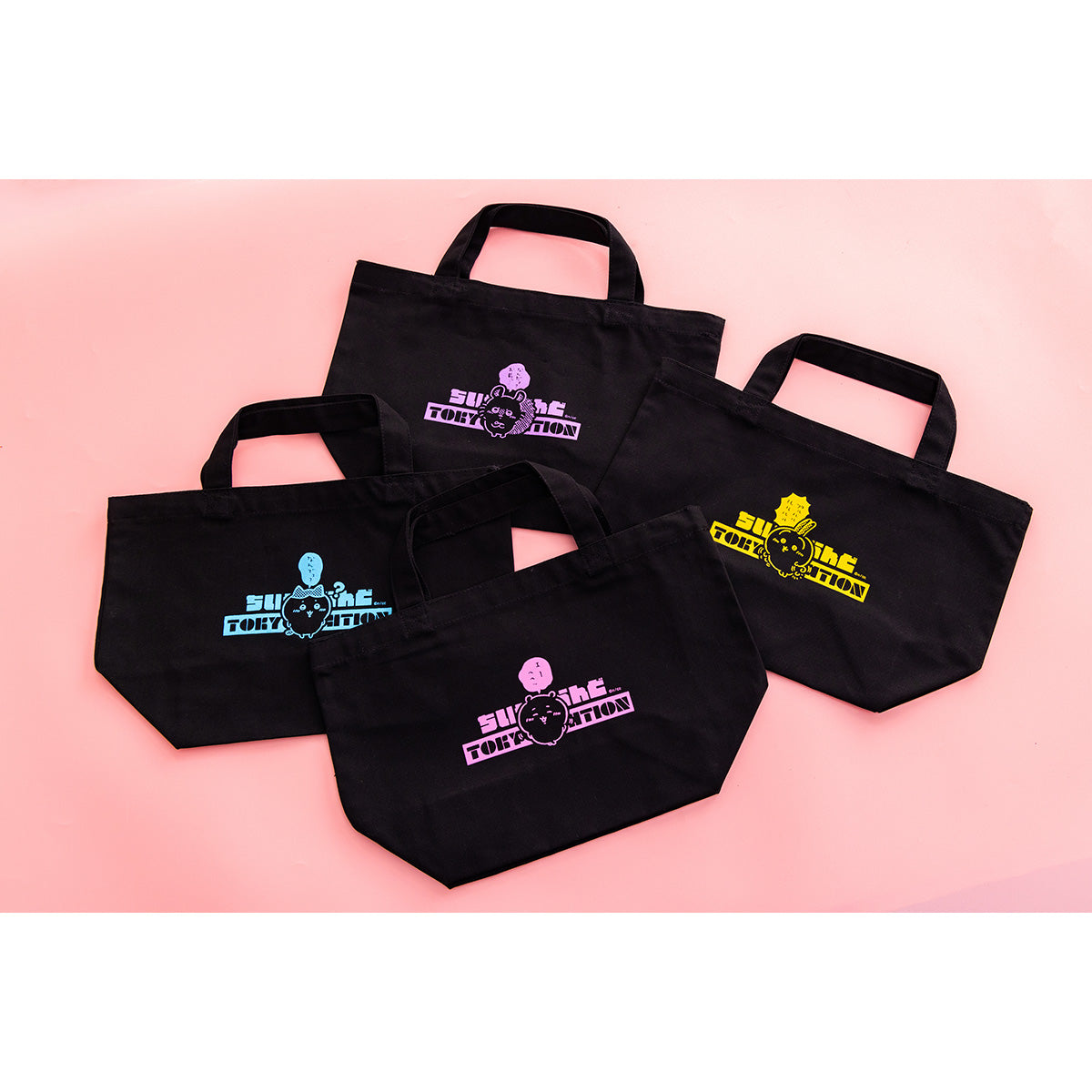Chiikawa Tokyo Souvenir Lunch-Sized Tote Bag (Hachiware)